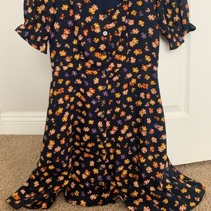 Madewell Floral Mini Dress